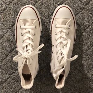 New White Converse High Tops